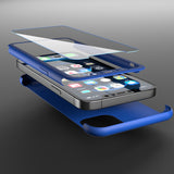 360° Кейс за Apple iPhone 12 Mini - Син