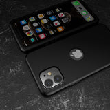 360° Кейс за Apple iPhone 12 Mini - Черен