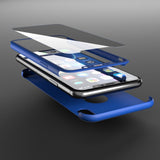 360° кейс за Apple iPhone XS Max - Син