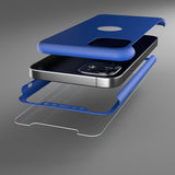 360° Кейс за Apple iPhone 12 Mini - Син