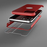 360° кейс за Apple iPhone 11 Pro- Червен