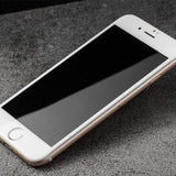 Бяло защитно стъкло за дисплей на iPhone 8