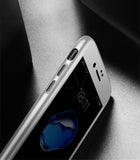 360° кейс за Apple iPhone 8 - Сребърен