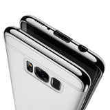 Сребърен кейс за Samsung Galaxy S8 Plus