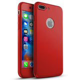 360 калъф Apple iPhone 8 Plus -  Червен