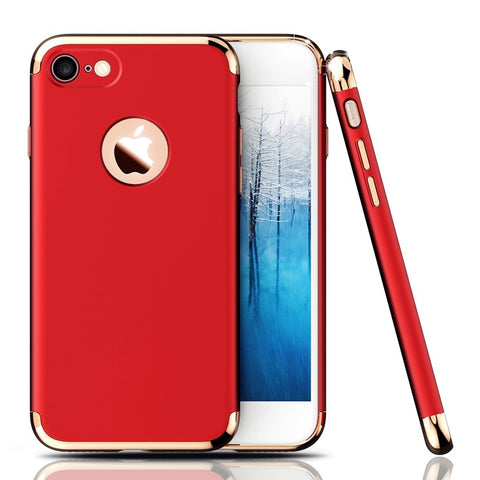 3in1 Черввен калъф за Apple iPhone 7- Red