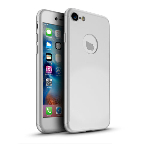 360 калъф Apple iPhone 7 - Сребърен
