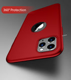 360° кейс за Apple iPhone 11 Pro MAX- Червен