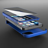 360° Кейс за Apple iPhone 12 Pro Max- Син