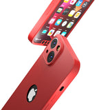 360° Кейс за Apple iPhone 13 - Червен