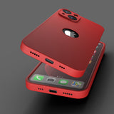 360° Кейс за Apple iPhone 13 - Червен